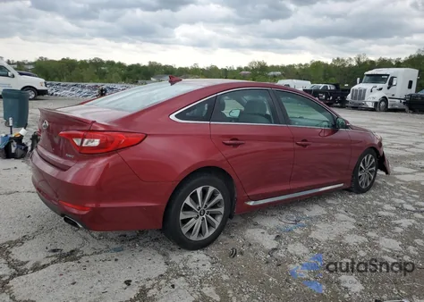 2016 Hyundai Sonata Sport from USA, damaged, VIN 5NPE34AF4GH314089